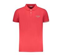 Iceberg Red Cotton Mens Polo Shirt - Size Large