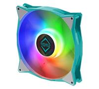 Iceberg Thermal IceGALE Addressable RGB 140 mm PWM Dual Bearings ARGB Case Fan, Teal