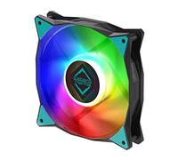 Iceberg Thermal IceGALE RGB 120 mm PWM Dual Ball Bearing ARGB Case Fan Addressable Black
