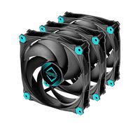 Iceberg Thermal IceGALE Silent 120 mm Case Fan Optimised Airflow Pack of 3 Black