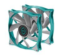 Iceberg Thermal IceGALE Xtra 140mm PWM Ball Bearing High Performance Case Fan ((2-Pack) Teal)
