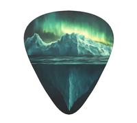 Iceberg Under the Iceberg Printed pick set - 12 pieces, thin, medium and thick guitar picks, suitable for guitar, bass, electric guitar and ukulele