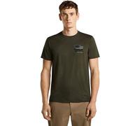 Icebreaker - Merino 150 Tech Lite S/S Tee Evolving Layers - Merino shirt size M, olive
