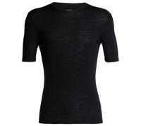 Icebreaker 175 Everyday Crew Merino Short Sleeve Base Layer Black M Men
