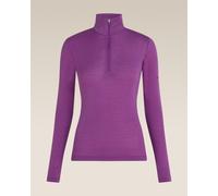 Icebreaker 175 Everyday Long Sleeve Half Zip T-Shirt Lilac Women - L