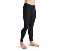 Icebreaker M 175 Everyday Leggings W/Fly Black, Size S - Mens Merino Bottoms, Color Black
