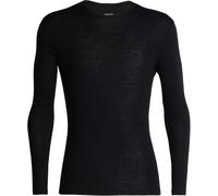 Icebreaker Men's Everyday Long Sleeve Merino Crew Neck Top, Black M