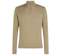 Icebreaker - 200 Merinofine Ace L/S Half Zip - Merino base layer size L, sand