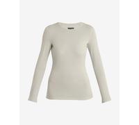 Icebreaker 200 Oasis Crewe Merino Long Sleeve Base Layer Beige L Woman