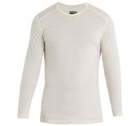 Icebreaker Mens Merino 200 Oasis Long Sleeve Crewe Thermal Top Undyed M