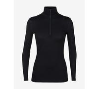 ICEBREAKER 200 Oasis Ls Half Zip W - Women - Black - size L- model 2024 L