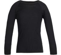 Icebreaker 200 Oasis LS Crewe - Merino base layer - Kid's Black Child's height 140 cm