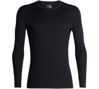 Icebreaker 200 Oasis Merino Long Sleeve Base Layer Black 2XL Men