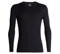 Icebreaker - 200 Oasis L/S Crewe - Merino base layer size M, black
