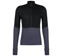Icebreaker - 200 RealFleece Descender L/S Half Zip - Fleece jumper size L, black