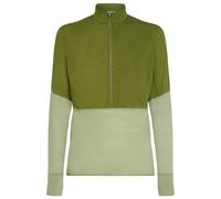 Icebreaker - 200 RealFleece Descender L/S Half Zip - Fleece jumper size S, olive