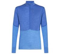Icebreaker - 200 RealFleece Descender L/S Half Zip - Fleece jumper size XXL, blue