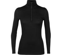 Icebreaker - Women's thermal underwear/base layers - Wmns 200 Oasis LS Half Zip Black for Women Black XS