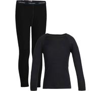 Icebreaker - 200g/m² merino wool leggings - Pack K Merino 200 Oasis LS Crewe Black in Wool 2 y.4 y.6 y.8 y.10 y.12y.14y