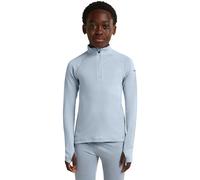 Icebreaker - Kids 260 Tech L/S Half Zip - Merino base layer size 4, grey