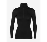 Icebreaker Merino 260 Tech Long Sleeve Base Layer Black L Woman