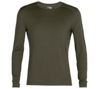 Icebreaker - Merino wool base layer - M 260 Tech LS Crewe Loden for Men in Wool - Size L - Khaki Khaki L