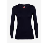Icebreaker 260 Tech Long Sleeve Base Layer Top Dark Blue Women - L