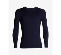Icebreaker 260 Tech Long Sleeve Base Layer Top Dark Blue - XL