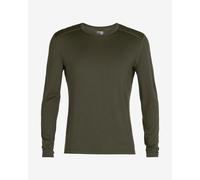 Icebreaker 260 Tech Long Sleeve Base Layer Top Green - S