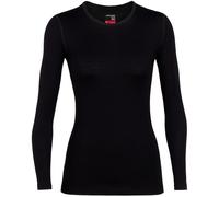Icebreaker 260 Tech Long Sleeve Crewe - Merino base layer - Women's Black XL