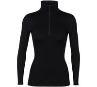 ICEBREAKER 260 Tech Ls Half Zip W - Women - Black - size L- model 2024 L