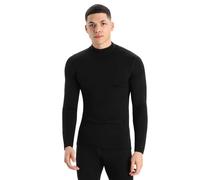 Icebreaker - 260 Tech L/S Turtleneck - Merino base layer size XXL, black
