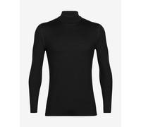 Icebreaker 260 Tech Turtleneck Long Sleeve Base Layer Top Black - M