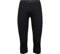 Icebreaker 200 Oasis Legless Merino 3/4 Base Layer Pants Black L Women