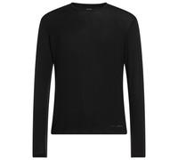 Icebreaker Anatomica Crew Merino Long Sleeve Base Layer Black M Men