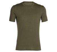Icebreaker Anatomica Merino Short Sleeve Base Layer Green L Men