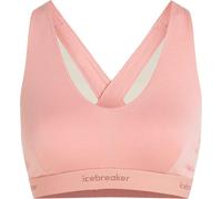 Icebreaker - Breathable bra - W Merino Blend 125 Cool-Lite Sprite Racerback Bra Blush for Women in Wool - Size S - Pink Pink S