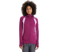 Icebreaker Damen Merino Kapuzenpullover, go Berry-Purple Gaze-cb, S