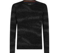 Icebreaker - First layer in merino wool - M Merino 260 Oasis Vertex LS Crewe Chillwave Black Obsidian J for Men in Wool - Size L Black L