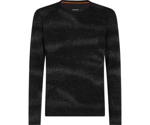 Icebreaker - First layer in merino wool - M Merino 260 Oasis Vertex LS Crewe Chillwave Black Obsidian J for Men in Wool - Size L Black L