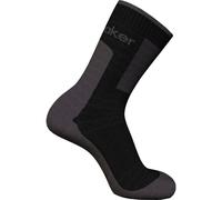 ICEBREAKER Hike+ Med Crew - Men - Black / Grey - size 10-11.5- model 2027 10-11.5