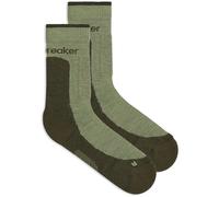Icebreaker - Women's Merino Hike+ Medium Crew - Walking socks size 7/8,5, olive