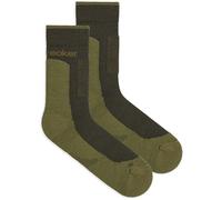 Icebreaker - Merino Hike+ Medium Crew - Walking socks size 8/9,5, olive