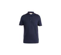 Icebreaker IB0A56WK Men Merino 150 Tech Lite SS Polo Colour: 401 Midnight Navy, Size: M