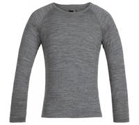 ICEBREAKER Kids 200 Oasis Ls Crewe Gritstone Heather - Themal t-shirt - Grey - size 10 ans 10 ans