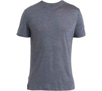 Icebreaker - Lightweight and breathable short-sleeved t-shirt - Men Merino 125 Cool-Lite Sphere III SS Tee Midnight Navy Hthr for Men - Size L Navy L