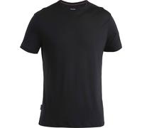Icebreaker - Lightweight, breathable short-sleeved T-shirt - Men Merino 125 Cool-Lite Sphere III SS Tee Black for Men - Size L Black L