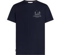 Icebreaker - Lightweight, technical merino wool hiking T-shirt - M Merino 150 Tech Lite SS Tee Peaceful Pass Midnight Navy for Men in Wool - Size L Navy L