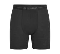 Icebreaker - Long Merino wool boxer shorts - M Merino Anatomica Long Boxers Black for Men in Wool - Size M Black M
