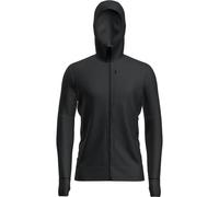 Icebreaker Mens Merino 260 Quantum Long Sleeve Zip Hoodie Black S Colo S